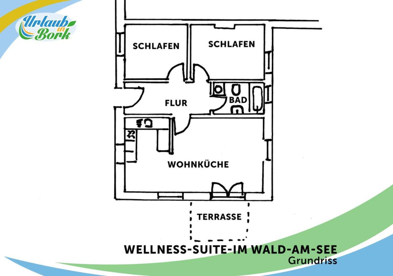 Wellness-Suite-Im-Wald-Am-See Kyritz Exterior foto