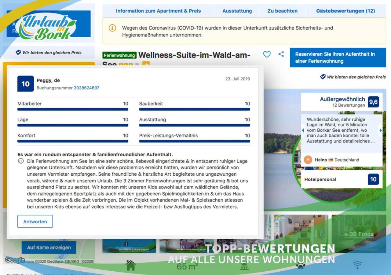 Wellness-Suite-Im-Wald-Am-See Kyritz Exterior foto